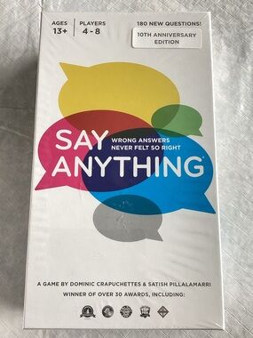 Say Anything Board Game NEW NIB North Star Games